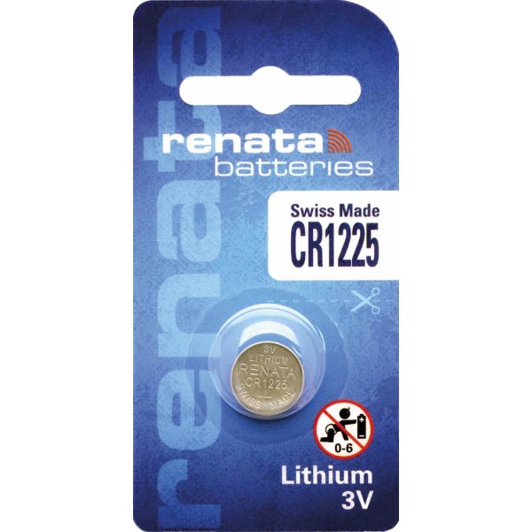 1225 RENATA Lithium 3V Akryl