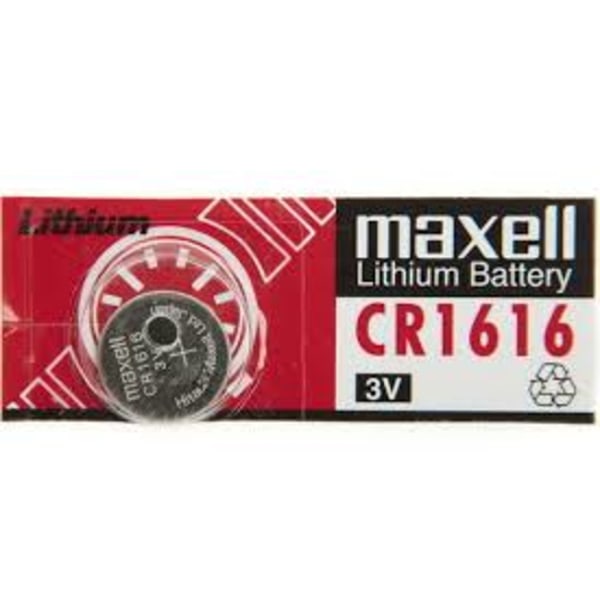 Lithium batteri 1616 3V Aluminium