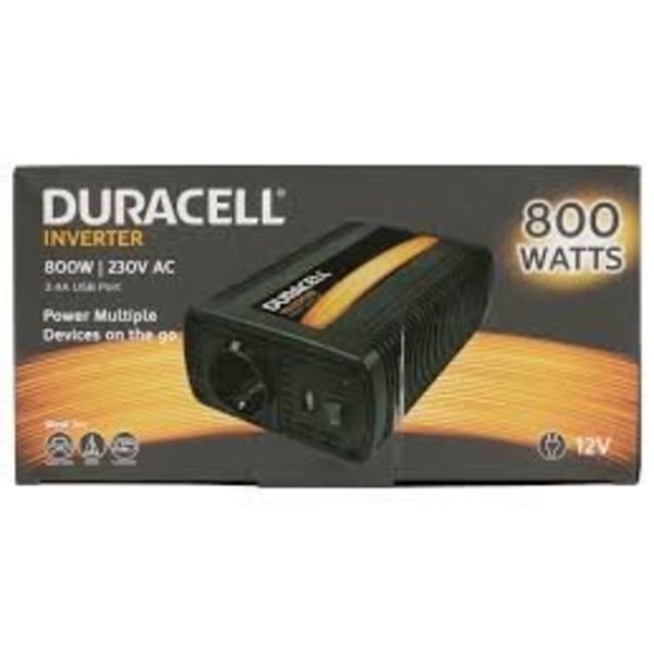 Duracell Inverter 800W Svart