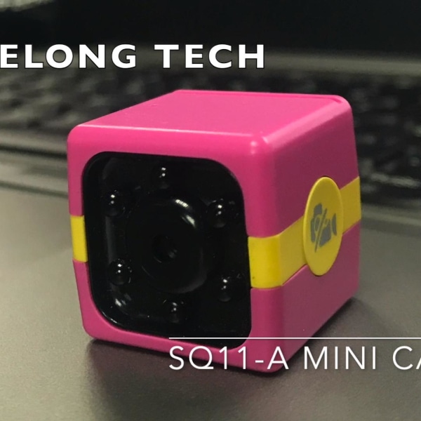 Mini sportkamera 1080p - SQ11/FW02 Rosa