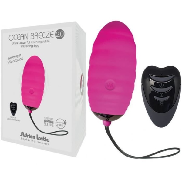 Ocean Breeze 2.0 USB Fjärrkontroll Egg Pink - unisex / vuxen