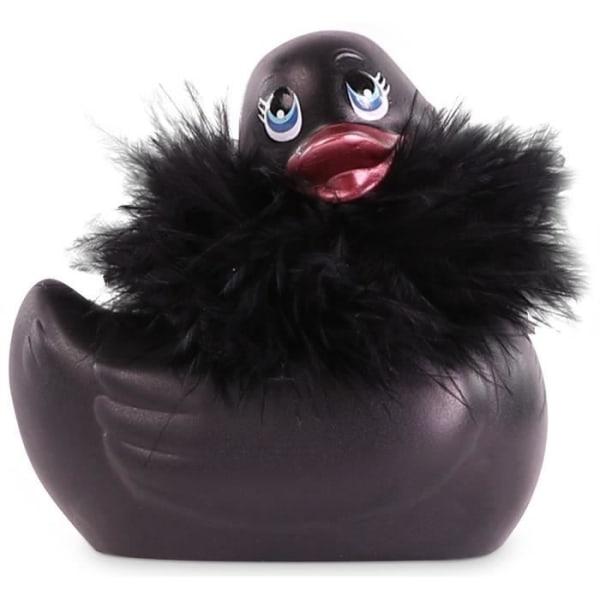 Vibrerande anka - Big Teaze Toys - Mini Paris Duckie Black 2.0 - 7 hastigheter - Vattentät - Glamour