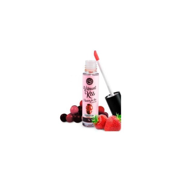 Vibrant Strawberry Gum Lip Gloss 3653 - Doft: Sockervadd
