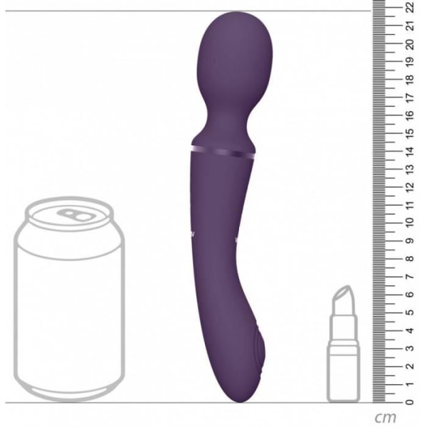 Nami Purple Multi-Function USB Vibrator - unisex / vuxen