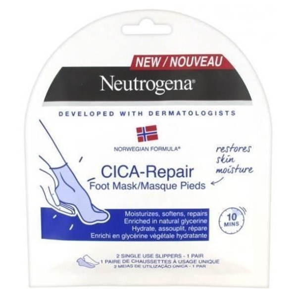 Neutrogena® Norwegian Formula® CICA-Repair Foot Mask 2 strumpor