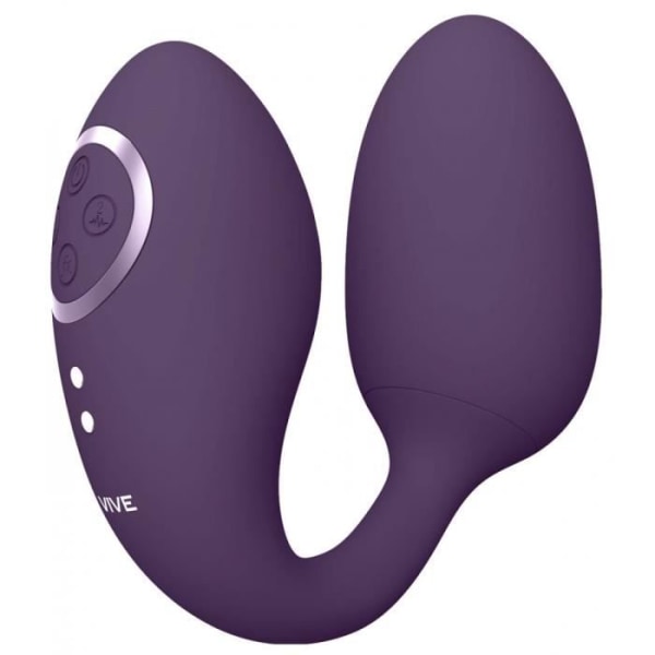 Aika Purple Double Function USB Egg - blandat / vuxen