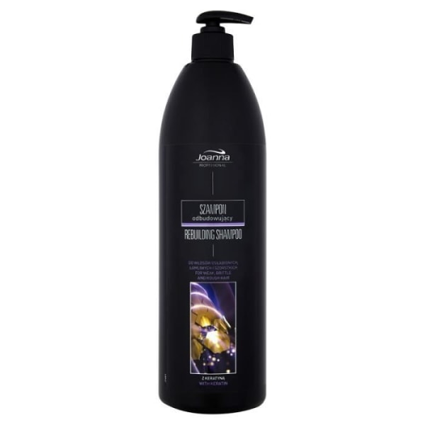 Keratin Rebuilding Hair Shampoo szampon odbudowujący do włosów osłabionych z keratyną 1000ml