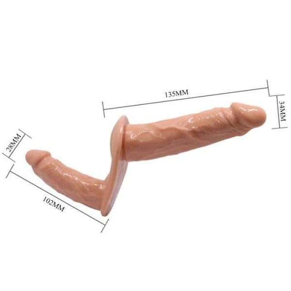 BAILE ULTRA PASSIONERAD SELE DUBBEL DILDOS BÄM PÅ