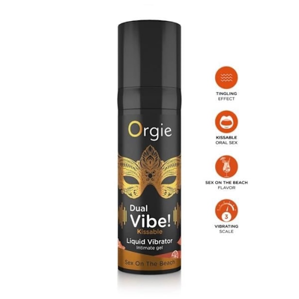 Dual Vibe Sex On The Beach Liquid Vibrator Arousal Gel