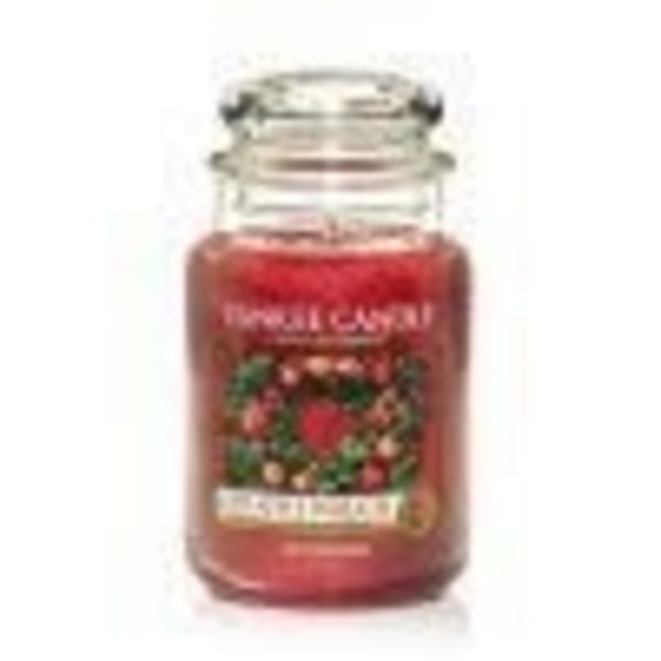 Stor burk doftljus Red Apple Wreath äppelkrona - Yankee Candle