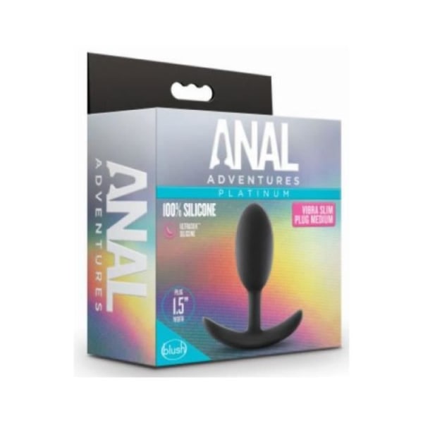 DAY PLUG & SELLE Butt Plug Adventures Vibra Slim Medium 9 x 4 cm Anal Adventures