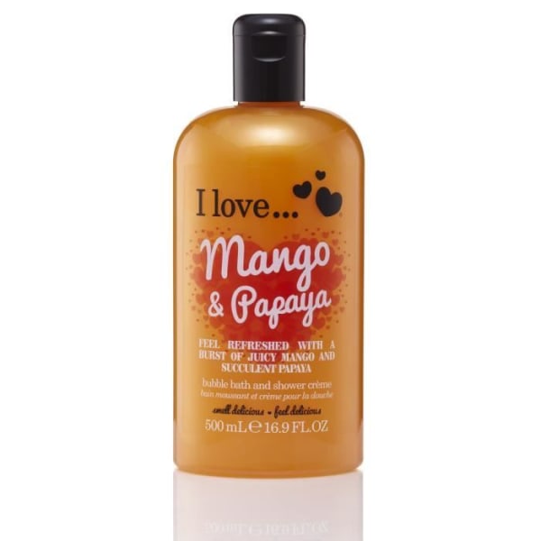 Jag älskar - mango och papya doft för bad och dusch - 500ml