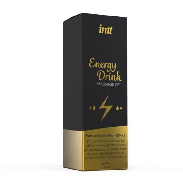 Energy Drink Uppvärmd Massage Gel