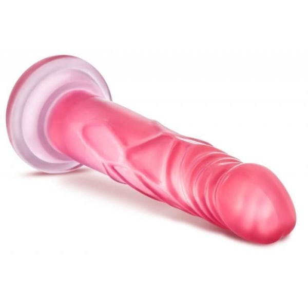 B-Yours Pink Realistic Sugkopp Dildo - 19 cm