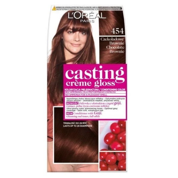 Casting Creme Gloss farba do włosów 454 Czekoladowe Brownie