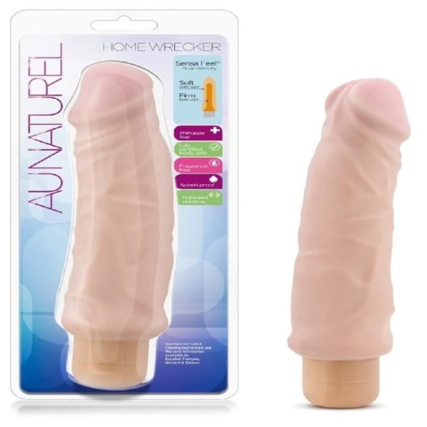 Realistic Natural Skin Touch Vibrator - 23 cm