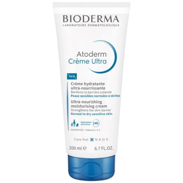 75797 Bioderma Atoderm Ultra Cream Ultra-Nurishing Moisturizing Cream 200 ml