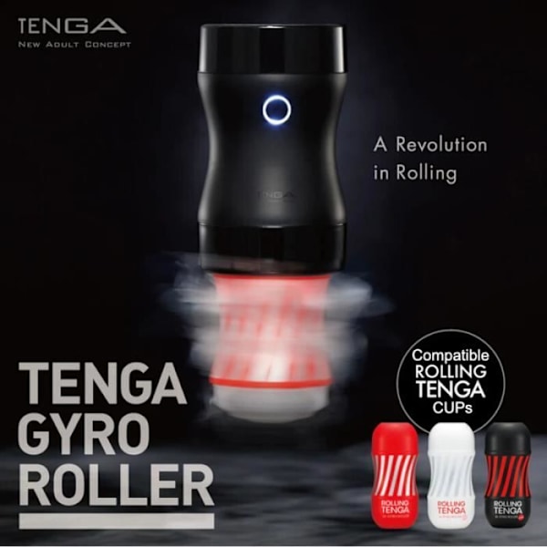 RULLING TENGA GYRO ROLLER CUP STARK MASTURBATOR