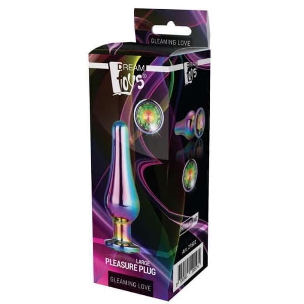 Plugg Dream Toys-Colorful Shiny Love Pleasure Plug l