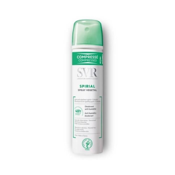 SVR Spirial Anti-fuktighet Deodorant Plant Spray 75ml