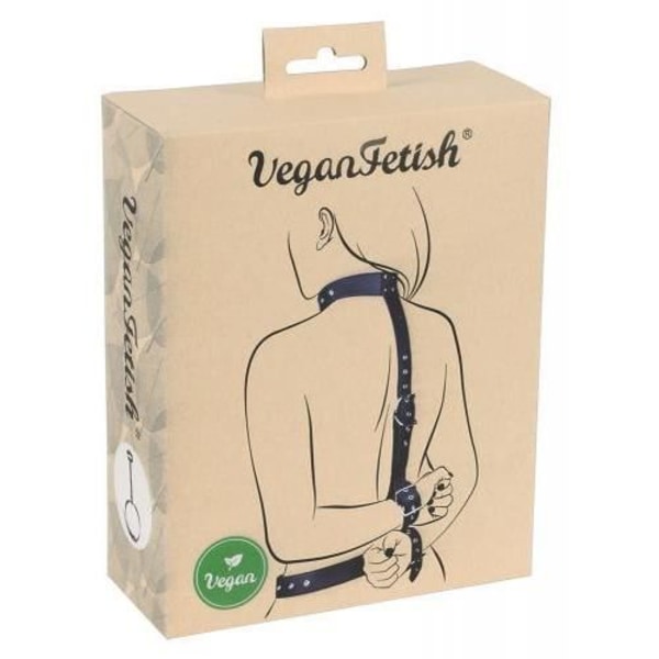 Vegansk fetisch grönsaksbondageset för nacke och armar