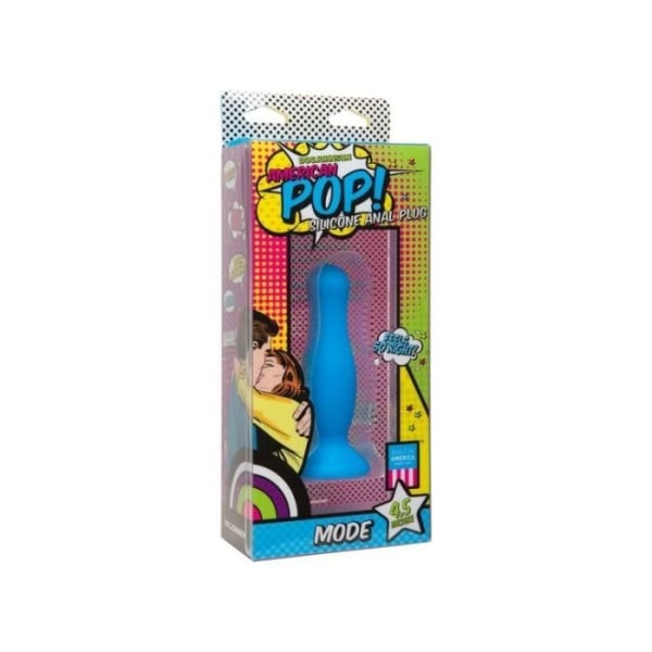 American pop mode vibrator 11cm blå av doc johnson - Färg: Dodger blå storlek:U