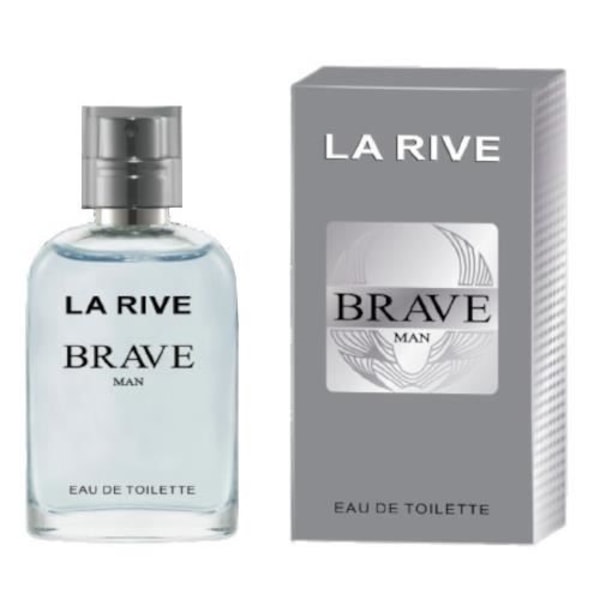 La Rive Brave For Men eau de toilette 30 ml silver/grå