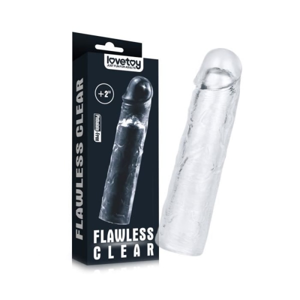Flawless 0-Clear Penis Pump - +2'' penisskaft