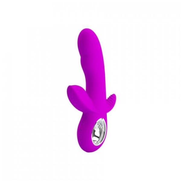 RABBIT Vibrator Rabbit Humphray 10 x 3 cm Pretty Love Lila