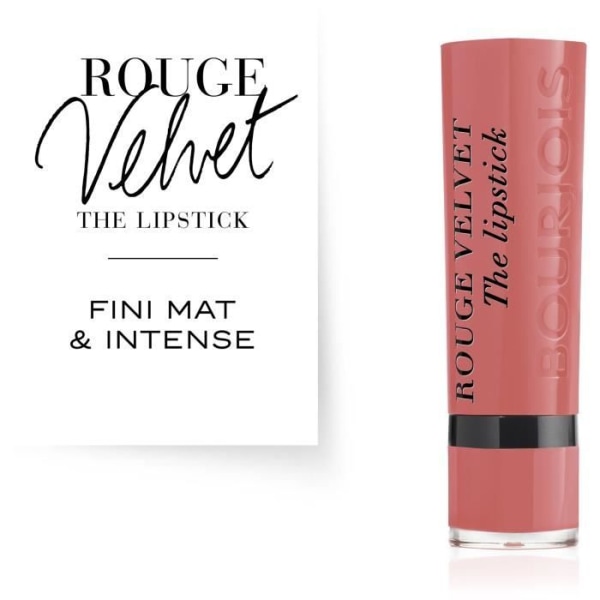 BOURJOIS Velvet The Lipstick läppstift - 02 Flaming'Rose