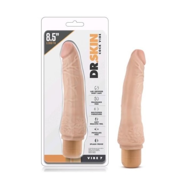 Sexleksaker / Dildo - Rabit - Vibrator / Dildo - Rabit - Vibrator - Realistisk Vibrator DR Skin N°7 - 22
