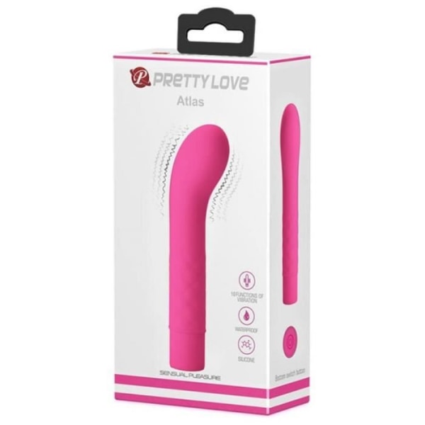 Atlas G-Spot Vibrator - Fuchsia Rosa