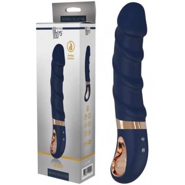 Belenos Uppvärmd Uppladdningsbar Vibrator - unisex / vuxen Blå