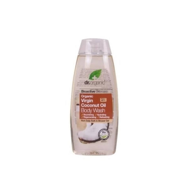 Dr Organic Virgin Coconut Oil Bath And Shower Gel 250ml kastanj