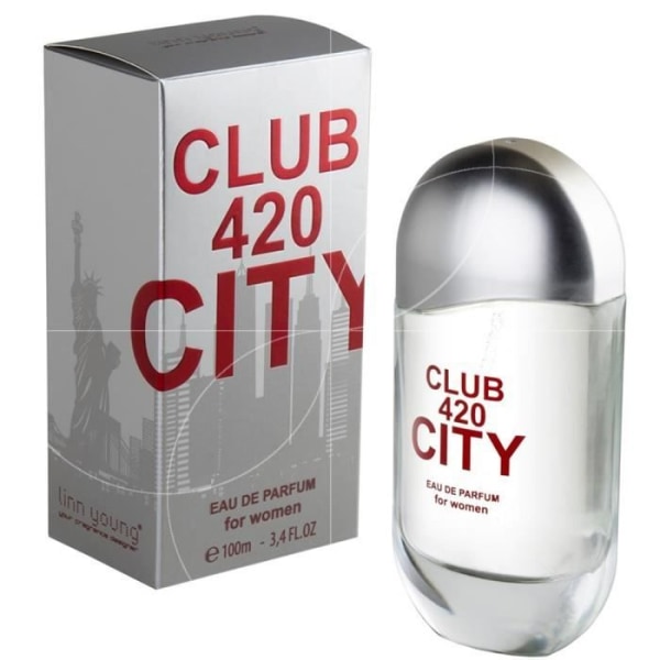 Club 420 city kvinnor Eau de Parfum för kvinnor 100ml