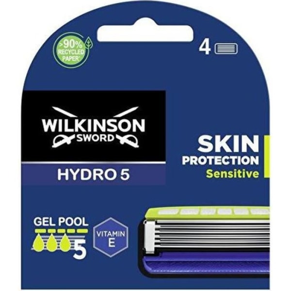 WILKINSON SWORD Hydro5 Sensitive 5 -blad rakblad - x4