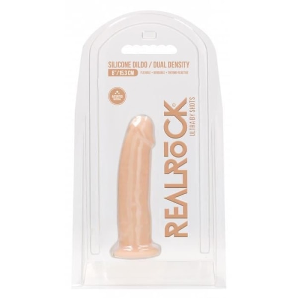 SILIKONDILDOS Realrock Silikondildo 14,5 x 3,7 cm Real Rock