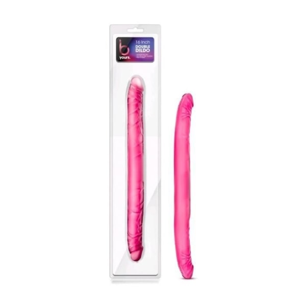 Sexleksaker / Godemichet - Rabit - Vibrator / Godemichet - Rabit - Vibrator - Realistic Double Dildo B Yours Pink - 41 cm