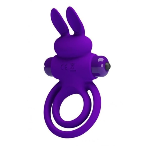 Pretty Love Vibrating Penis Ring III Paars