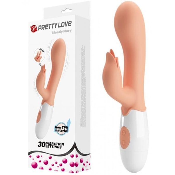 Pretty Love Bloody Mary vibrator - 30 hastigheter - unisex / vuxen Beige