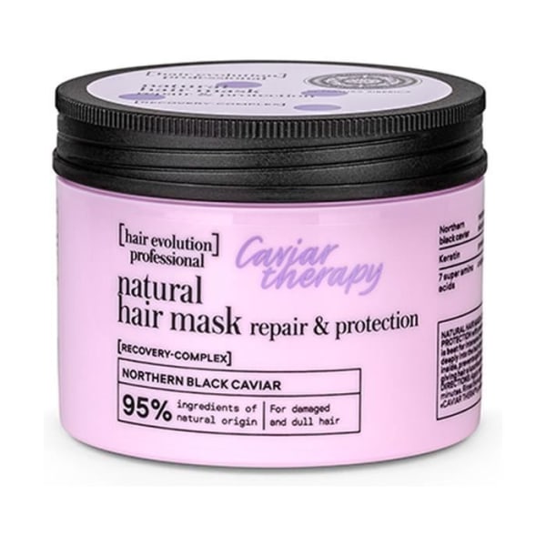 NATURA SIBERICA - Naturlig kaviar hårmask terapi reparation och skydd 150 ml kräm