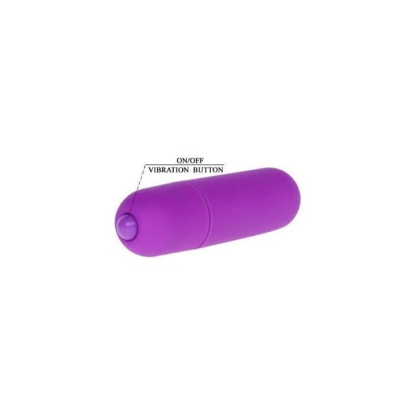 Klitoralstimulator - BAILE - Mini Vibro - 10 funktioner - Silikon - 6cm Lila Lila