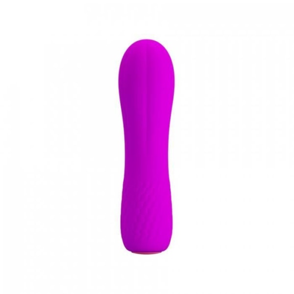 Sexleksak - PRETTY LOVE - Allen vibrator - 12 vibrationslägen - Silikon - 12 x 3 cm Lila