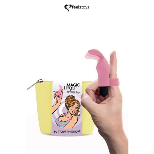 Vibrerande finger Magic Finger rosa - FeelzToys