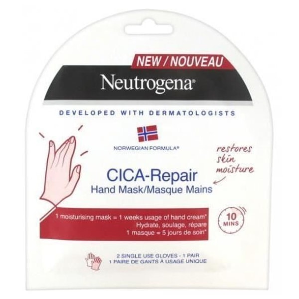 Neutrogena® Norwegian Formula® CICA-Repair Hand Mask 2 Handskar