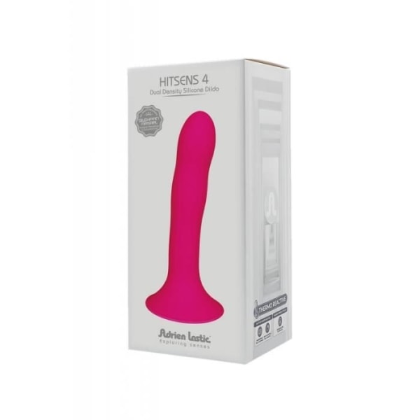 Hitsens 4 Thermo Reactive Pink Sugkopp Dildo Pink Rosa