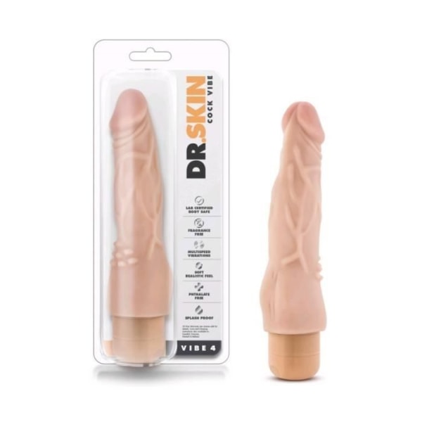Sexleksaker / Dildo - Rabit - Vibrator / Dildo - Rabit - Vibrator - Realistisk Vibrator DR Skin N°4 - 20.5