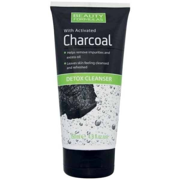 Beauty Formulas Charcoal Detox Cleanser 150ml COLLECTIBLE CLEANSER