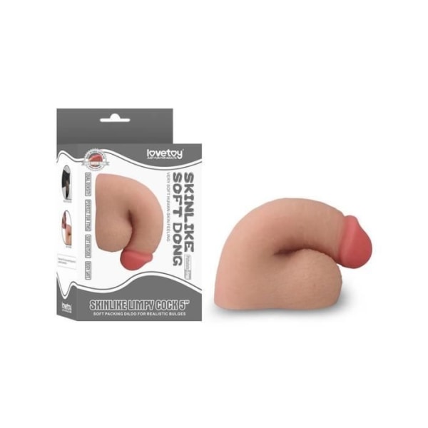 Lovetoy Realistisk slapp penis 12,5 cm