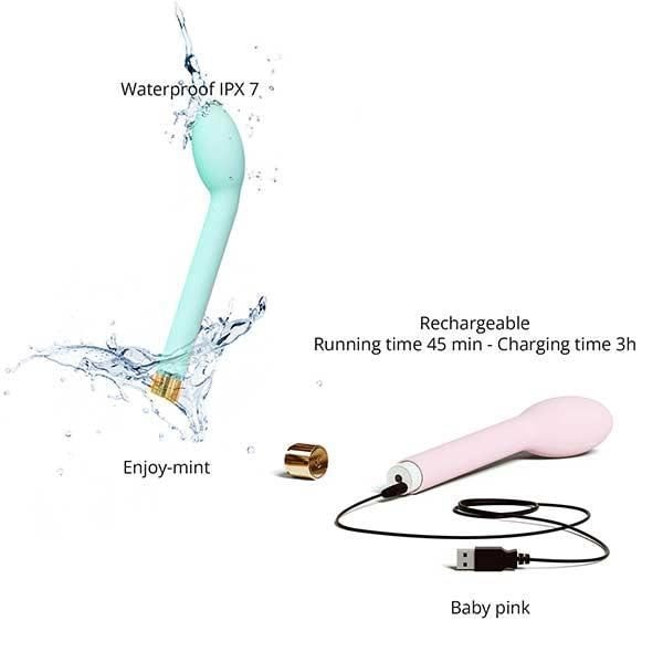 LOVE TO LOVE OMG ENJOY MINT pleasure kit - Vibrator, massageolja och glidmedel